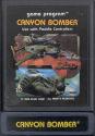 Canyon Bomber Atari cartridge scan