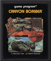 Canyon Bomber Atari cartridge scan