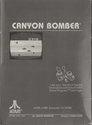 Canyon Bomber Atari cartridge scan