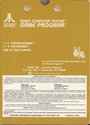 Canyon Bomber Atari cartridge scan