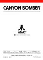 Canyon Bomber Atari instructions