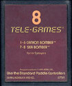 Canyon Bomber Atari cartridge scan