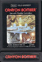 Canyon Bomber Atari cartridge scan