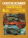 Canyon Bomber Atari cartridge scan