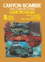 Canyon Bomber Atari cartridge scan
