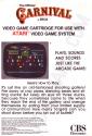 Carnival Atari cartridge scan