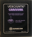 Carnival Atari cartridge scan