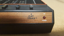 Cat Trax Atari cartridge scan