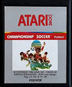 Championship Soccer (Futebol) Atari cartridge scan