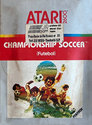 Championship Soccer (Futebol) Atari cartridge scan