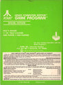 Championship Soccer Atari cartridge scan