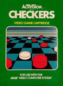 Checkers Atari cartridge scan