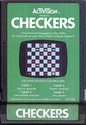 Checkers Atari cartridge scan