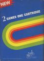 2 in 1 - Chopper Command / Atlantis Atari cartridge scan