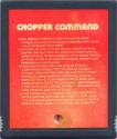 Chopper Command Atari cartridge scan