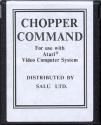Chopper Command Atari cartridge scan