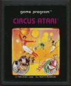 Circus Atari Atari cartridge scan