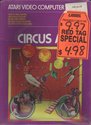 Circus Atari Atari cartridge scan