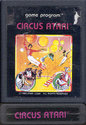 Circus Atari Atari cartridge scan