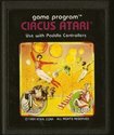 Circus Atari Atari cartridge scan