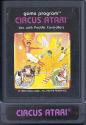 Circus Atari Atari cartridge scan