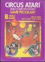 Circus Atari Atari cartridge scan