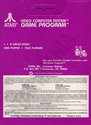 Circus Atari Atari cartridge scan