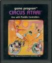Circus Atari Atari cartridge scan
