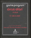 Circus Atari Atari cartridge scan