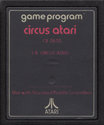 Circus Atari Atari cartridge scan