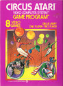 Circus Atari Atari cartridge scan