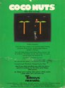 Coco Nuts Atari cartridge scan
