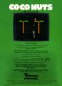 Coco Nuts Atari cartridge scan