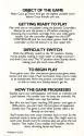 Coco Nuts Atari instructions