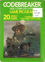 Codebreaker Atari cartridge scan
