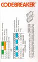 Codebreaker Atari instructions