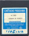 Comando de Misseis Atari cartridge scan