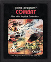 Combat Atari cartridge scan