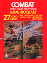 Combat Atari cartridge scan