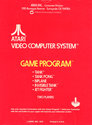 Combat Atari cartridge scan