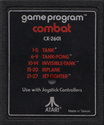 Combat Atari cartridge scan