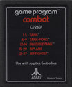 Combat Atari cartridge scan