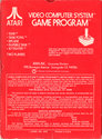Combat Atari cartridge scan