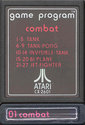 Combat Atari cartridge scan