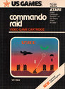 Commando Raid Atari cartridge scan