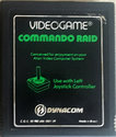 Commando Raid Atari cartridge scan