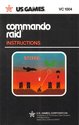 Commando Raid Atari instructions