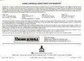 Cookie Monster Munch Atari instructions