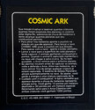 Cosmic Ark Atari cartridge scan