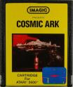 Cosmic Ark Atari cartridge scan